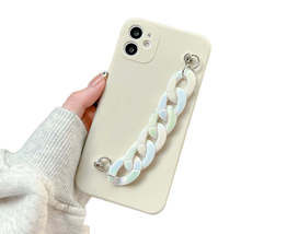 Anymob Huawei Phone Case Beige Luxury Marble Bracelet Silicone Cover - £18.67 GBP