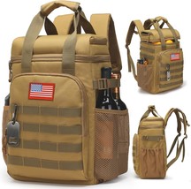 Tactical Backpack Cooler,Lunch Backpack For Men Adults Work With Handle，Soft - £48.60 GBP