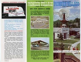 Harold Warp Pioneer Village Brochure Minden Nebraska  - £13.98 GBP