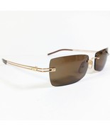 Givenchy SGV 004 Col 300X Gold/Brown Vintage Slim Rimless Sunglasses w/Case - $110.00