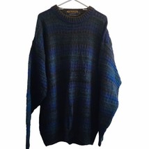 Vtg Skye Knitwear 90% Wool 10% Silk Knit Sweater Made In England XL Mult... - £53.14 GBP