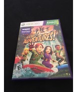 Kinect Adventures! Microsoft Xbox 360, Tested , Complete With Manual - $2.85