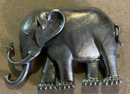 Vintage Elephant Pin Pendant - £9.35 GBP