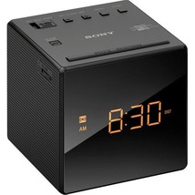 Sony Compact AM/FM Alarm Clock Radio with Easy to Read, Backlit LCD Display, Bat - £70.37 GBP