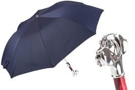 Pasotti Polka Dot Labrador Folding Umbrella - $200.00