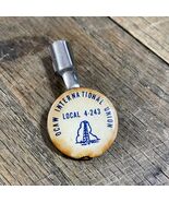 Vtg Pencil Clip Oil, Chemical and Atomic Workers International Union Loc... - $225.31 MXN