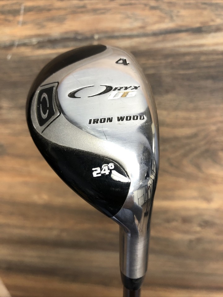 USED RH Men&#39;s Oryx UT5 #4 Hybrid Golf Club Stiff Flex Graphite 5869-ORYX - $114.24 CAD