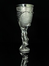 Lord Of The Rings By Royal Selangor Smaug The Dragon Pewter Goblet 1996 image 4