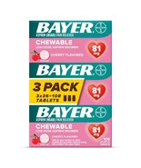 Bayer Aspirin Low Dose 81 mg *07/2026*Chewable Tablets, Pain Reliever, C... - $20.56 CAD