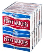 10 boxes PENLEY Small Penny MATCHES pocket Strike On Box CIGAR camping s... - $39.22