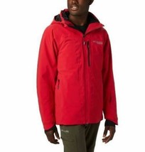 Columbia Omni Heat Men&#39;s Snow Rival Titanium Omni Tech Jacket Red Size XL - £213.54 GBP