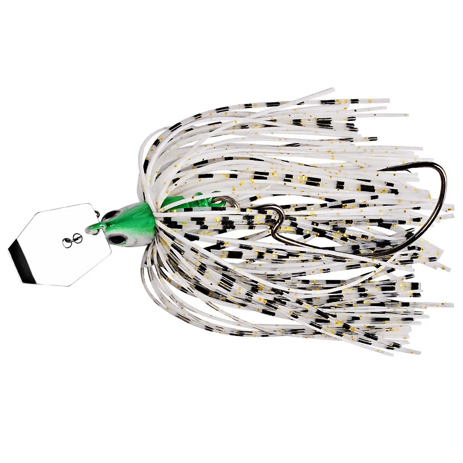 1pcs Chatterbait Tackle Fishing Lure Spinnerbait Buzz Artificial Bait Isca Walle - £45.21 GBP
