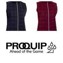 ProQuip Donna Therma Tour Dawn Gilet - Blu Scuro O Lampone. Medio O Grande - $73.01