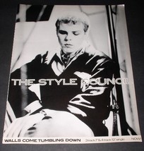 The Style Council Walls Come Tumbling Down The Face Magazine Photo Vinta... - £15.79 GBP