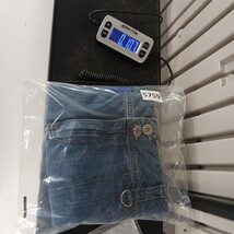 Faded Glory FL39101BD Women's Blue Cotton Denim Skirt Size 12 Waist 32" image 7