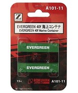 Rokuhan Z gauge A101-11 EVERGREEN 40f marine container (2 pieces) - £38.17 GBP