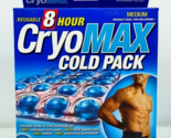 CryoMax 8 Hour Reusable 6&quot; x 12&quot; Cold Therapy Ice Pack and Comfort Wrap ... - £14.27 GBP