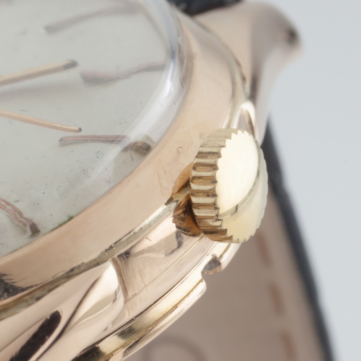 18 Quilates Oro Rosa Hombres Roamer Reloj Automático Con Correa Piel Item image 4
