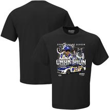 Chase Elliott #9 NAPA Chevy Regular Series Champ Black XL Tee Shirt - £18.11 GBP