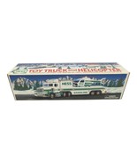 Vintage 1995 HESS TOY TRUCK &amp; HELICOPTER - Lights &amp; Sounds -GEM MINT NEW... - $33.18 CAD