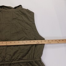 C'ESTTOI GV1087 Women's Girls/Women's Green Cotton Blend Sherpa Vest Size Medium image 6