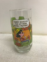 Snoopy Peanuts Camp Collection Drinking Glass - LUCY  McDonalds collectible - £6.00 GBP