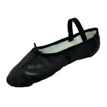So Danca BAE90S Girl&#39;s Size 12.5M  (Fits12) Black Leather Full Sole Ballet Shoe - £7.98 GBP