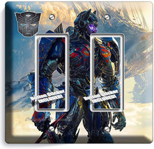 Transformers Autobots Optimus Prime New Double Gfi Light Switch Wall Cover Decor - £8.60 GBP