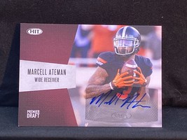 Marcell Ateman 2018 Sage Hit Premier Draft Auto Rc - £10.50 GBP