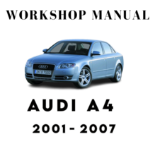 Audi A4 2001 2002 2003 2004 2005 2006 2007 Service Repair Workshop Manual - £5.57 GBP