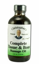 Dr. Christopher&#39;s Formulas Complete Tissue and Bone Massage Oil, 4 Ounce - £18.99 GBP