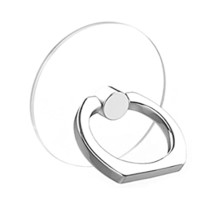 Ring holder stand 360 degree rotation clear finger grip kickstand compatible iphones or thumb200