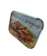 Thanksgiving Aluminum Foil Leftover Pans With Paper Lids Autumn Scene Se... - $23.05 CAD