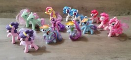 My Little Pony Lot of 14 McDonald&#39;s Happy Meal Toys DJ Pon Fluttershy Minty  - £18.14 GBP