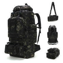 King&#39;sGuard 100L Camping Hiking Backpack Molle Rucksack Military Camping Backpac - $149.97