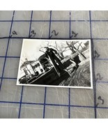 Vintage Photograph Sailor On Stilts Navy Uniform 1940s - $150.04 MXN