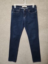 Abercrombie &amp; Fitch Brett Perfect Stretch Jeans Womens 10 30x31 Blue Dark Wash - £21.14 GBP