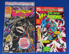 The New Warriors Annuals #2 1992 #3 1993 Marvel Comics New  and High Graded - £6.95 GBP