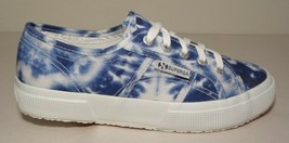 Superga Size 7 M 2750 FANTASY COTU Indigo Canvas Sneakers New Women&#39;s Shoes - £86.25 GBP