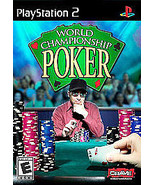 World Championship Poker - Playstation 2 PS2 Game - Complete &amp; Tested - $45.57 MXN