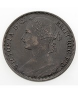 1892 Grande-Bretagne Penny Pièce de Monnaie En XF État Km #755 - $99.68