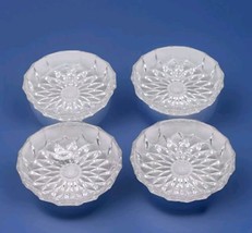 Gorham Althea COASTERS Full Lead Crystal Germany 4&quot; Retired C187 Set Of 4 In Box - £17.71 GBP