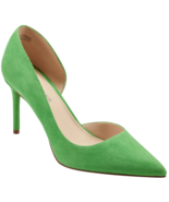 Marc Fisher women&#39;s Meryl 3 D&#39;Orsay 3.75 in heel Pump Medium Green 310 s... - $38.57 CAD