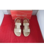 EASY SPIRIT Hazel Open Toe Slingback Casual Sandals $79 US Size 10 - Gol... - £24.92 GBP