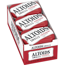 ALTOIDS Small Peppermint Breath Mints Sugar Free Hard Candy Bulk, 0.37 Oz Tin (P - £16.50 GBP