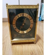 Schatz Elexacta Table Clock Germany Battery Operated Brass Vintage Gold ... - €51,54 EUR Schatz Elexacta Table Clock Germany Battery Operated Brass Vintage Gold ... - €51,54 EUR