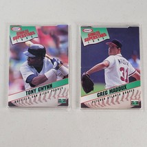 Tony Gwynn and Greg Maddux HOF Lot 1995 Kraft Singles Superstars Pop Ups - £6.10 GBP