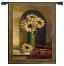 40x53 SUNFLOWERS Floral Still Life Tapestry Wall Hanging - £132.07 GBP