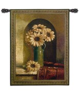 40x53 SUNFLOWERS Floral Still Life Tapestry Wall Hanging - £131.80 GBP