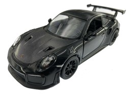 5&quot; Kinsmart Porsche 911 GT2 RS Diecast Model Toy Car 1:36 Black - £14.36 GBP